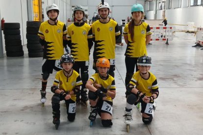 Los Rolling Lemons de Skate cross.
