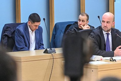 Última sesión del juicio por el crimen del valliosoletano Sergio Delgado en Burgos