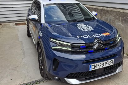 Vehículo de la Policía Municipal.