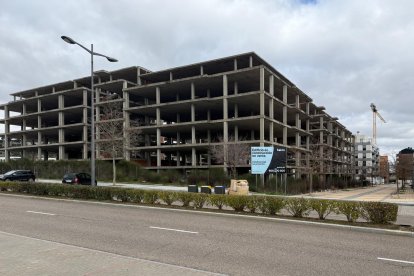 El "esqueleto" de Las Lomas en Arroyo de la Encomienda