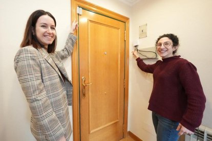 Vivienda domotizada de la fundación intras en Valladolid.