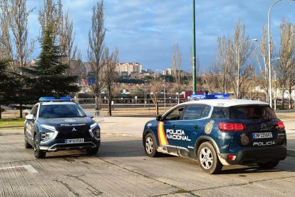 Vehículos de la Policía Nacional
