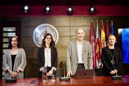 Goretti Faya Ornia, Olaya Mediavilla, Carlos Alberola e Inés Monreal.