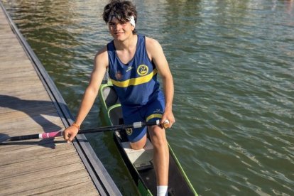 Áxel Román, subcampeón de España en C1 cadete.