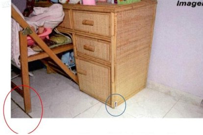 Imagen del registro compartida por la defensa de Óscar S.