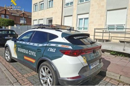 Imagen de un vehículo de la Guardia Civil