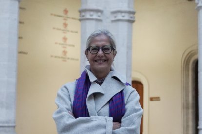 Pilar Garcés, catedrática de Filología Inglesa, nueva rectora electa de la UVa.