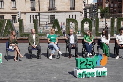 Presentación de la séptima edición de los Premios Iberdrola Supera en Valladolid.