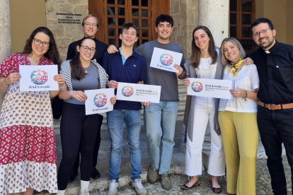Presentación de la peregrinación organizad por la Delegación Pastoral Juvenil del Arzobispado de Valladolid.