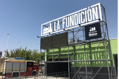 Exterior del restaurante La Fundición el día del siniestro