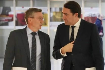 José Ángel Arranz y Juan Carlos Suárez Quiñones, en una imagen de archivo.