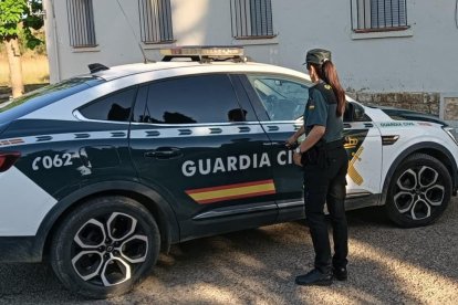 Vehículo de la Guardia Civil
