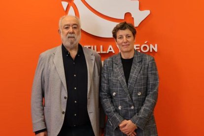 Óscar Castañeda y Elisa Aguilar.