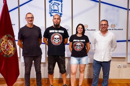 Presentación de la XVIII edición del Bodega Rock de Hornillos de Eresma (Valladolid).