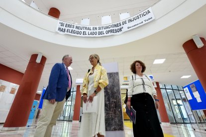 Inicio del nuevo curso académico 2026-2027 en la Universidad de Valladolid. La rectora, Pilar Garcés, recorre algunos de los centros de la UVa