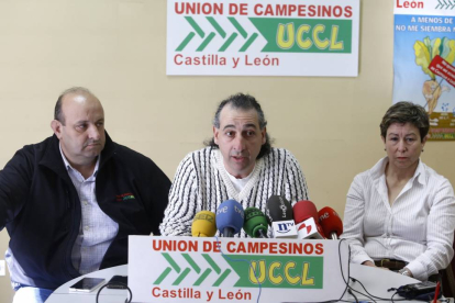 El secretario regional de la Unión de Campesinos de Castilla y León (UCCL), Jesús Manuel González-Ical