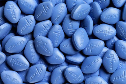 Centenares de pastillas de Viagra, de los laboratorios Pfizer.-Foto: H.O7 AFP
