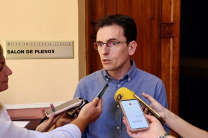 El portavoz del Grupo Municipal Socialista en el Ayuntamiento de Valladolid, Pedro Herrero. -EP