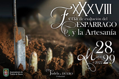Cartel de la XXXVIII Feria del Espárrago y la Artesanía de Tudela.- E. M.