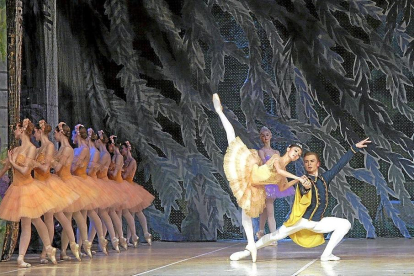 El Ballet Imperial Ruso en una anterior representación de una adaptación de la obra ‘La Bella Durmiente’.-EL MUNDO