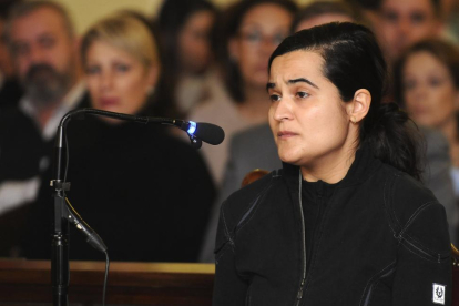 Triana Martínez durante el juicio.-EFE/ J. CASARES (POOL)