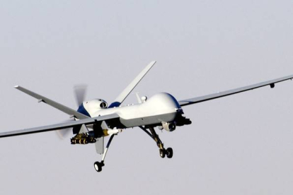 Un 'drone' estadounidense de uso militar, en una imagen de archivo.-