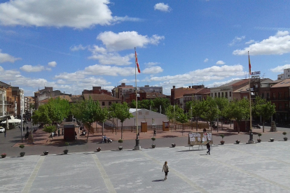 Plaza Mayor de la Hispanidad de Medina del Campo (Valladolid). - EUROPA PRESS