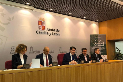 Presentación del Congreso Internacional Life Hábitat, que se desarrollará en febrero en Valladolid.-JUNTA DE CYL