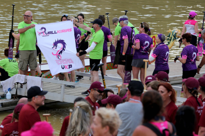 Copa de España de Dragon Boat en el Pisuerga. MONTSE ÁLVAREZ