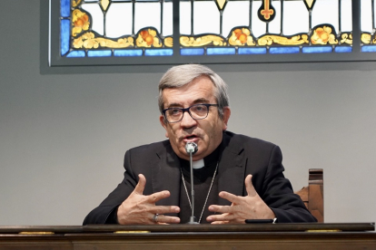 El obispo auxiliar de Valladolid, Luis Argüello.- ICAL