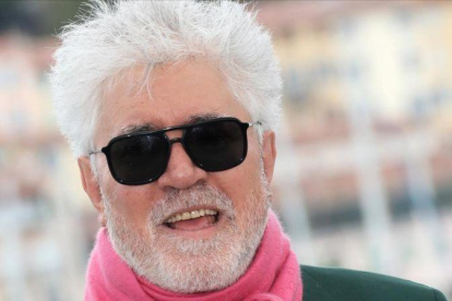 Pedro Almodóvar, en Cannes, la semana pasada.-TONY BARSON