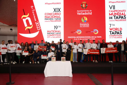 Premios del Concurso Nacional y Mundial de Tapas en Valladolid. / PHOTOGENIC
