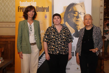 Ana Valencia, Elena Medel y María España en Valladolid. | E. M.