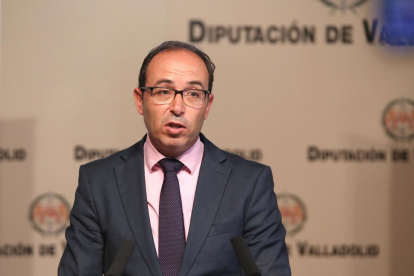 El vicepresidente de la Diputación, Víctor Alonso, en una imagen de archivo. E.M.