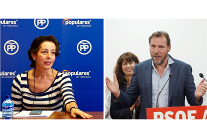 Mercedes Cantalapiedra y Óscar Puente, candidatos al Congreso