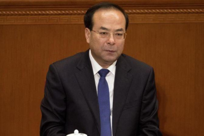 El exministro chino de Sun Zhengcai, que ha sido condenado a cadena perpetua.-MARK SCHIEFELBEIN / AP