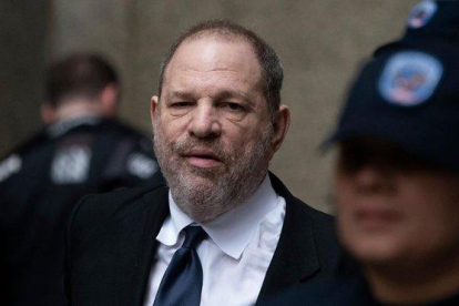 Harvey Weinstein, el pasado 25 de abril, en la Corte Suprema de Nueva York.-AFP / DON EMMERT