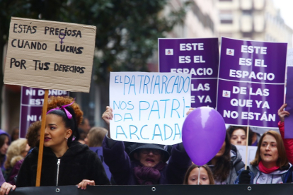 Día Internacional de la mujer del año 2020 en Valladolid.- ICAL