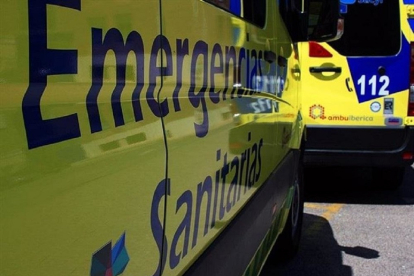 Ambulancia Sacyl. E. M