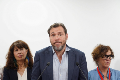 El candidato socialista, Óscar Puente, tras el el resultado electoral. -ICAL.