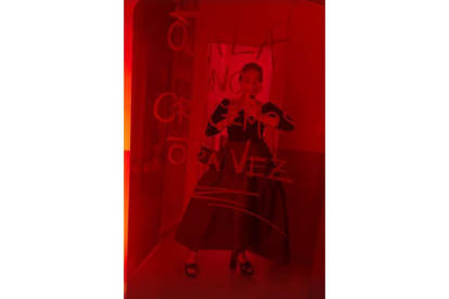 Celia Somoza en la fiesta VIP de los Goya en el Club 1844 en el Círculo de Recreo. -CELIA SOMOZA