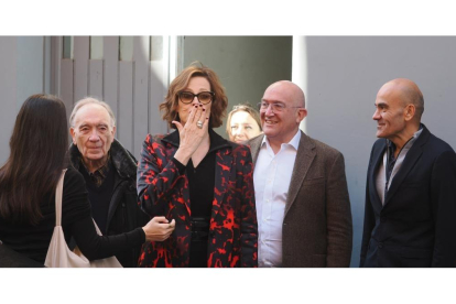 Sigourney Weaver a su llegada al teatro Carrión de Valladolid.- PHOTOGENIC