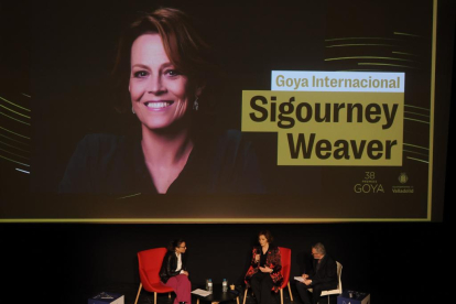 Sigourney Weaver en el teatro Carrión de Valladolid.- PHOTOGENIC