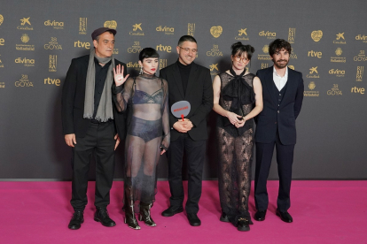 Alfombra roja de la 38 edición de los Premios Goya en Valladolid. -ICAL