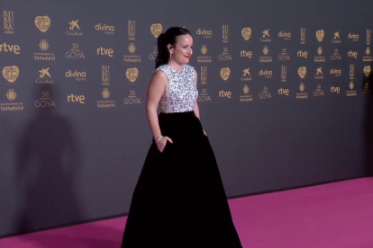 Maite Alberdi en la alfombra roja de la 38 edición de los Premios Goya. -RTVE