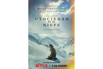 'La sociedad de la nieve' nominada a mejor película. -P.G.