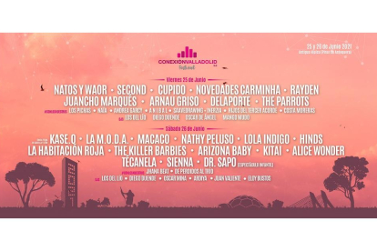 Cartel del festival Conexión Valladolid 2021.- E. M.