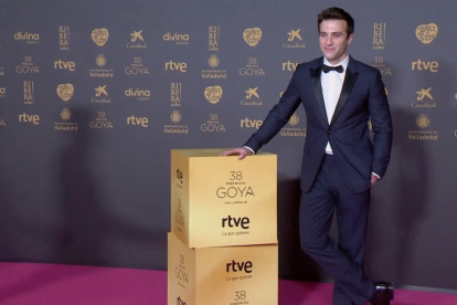 Pol Monen en la alfombra roja de la 38 edición de los Premios Goya. -RTVE