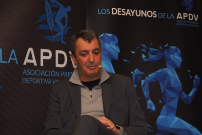 Javier Guillén en Valladolid. / M. GONZÁLEZ EGEA / APDV