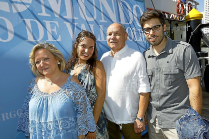 Pilar Payán, Natalia Hoyos, Andrés Hoyos y Eduardo Espinosa (Jamones Embutidos Hermanos Hoyos).